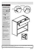 Предварительный просмотр 12 страницы Argos San Diego 343/7058 Assembly Instructions Manual