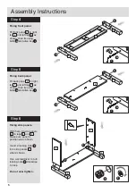 Предварительный просмотр 6 страницы Argos SAN DIEGO 408/8365 Assembly Instructions Manual