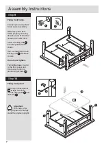 Предварительный просмотр 8 страницы Argos SAN DIEGO 408/8365 Assembly Instructions Manual