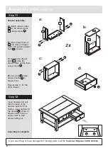 Предварительный просмотр 9 страницы Argos SAN DIEGO 408/8365 Assembly Instructions Manual