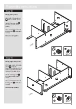 Предварительный просмотр 9 страницы Argos SAN DIEGO 412/2214 Assembly Instructions Manual