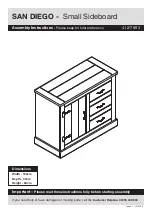 Предварительный просмотр 1 страницы Argos SAN DIEGO 412/7893 Assembly Instructions Manual