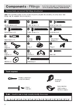 Предварительный просмотр 4 страницы Argos SAN DIEGO 412/7893 Assembly Instructions Manual