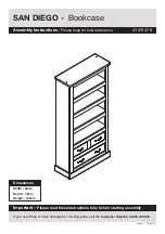 Preview for 1 page of Argos SAN DIEGO 414/9376 Assembly Instructions Manual