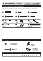 Preview for 4 page of Argos SAN DIEGO 414/9376 Assembly Instructions Manual