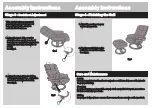 Предварительный просмотр 3 страницы Argos Santos Recliner Chair And Foot stool Simple Assembly Instructions