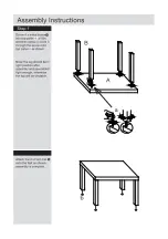 Предварительный просмотр 3 страницы Argos SASHA 609/5600 Assembly Instructions Manual