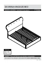 Argos SAVANNA 476/9086 Assembly Instructions Manual предпросмотр