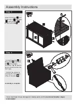 Предварительный просмотр 6 страницы Argos SEAGRASS CHEST 424/3801 Assembly Instructions Manual