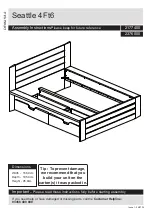 Предварительный просмотр 1 страницы Argos Seattle 4Ft6 Assembly Instructions Manual