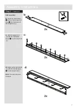 Предварительный просмотр 7 страницы Argos Seattle 4Ft6 Assembly Instructions Manual