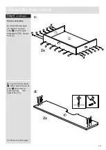 Предварительный просмотр 15 страницы Argos Seattle 4Ft6 Assembly Instructions Manual