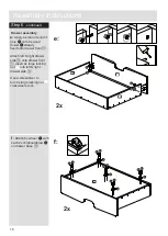 Предварительный просмотр 16 страницы Argos Seattle 4Ft6 Assembly Instructions Manual