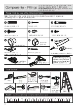 Предварительный просмотр 4 страницы Argos Seville 147/4556 Assembly Instructions Manual