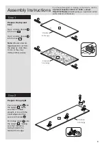 Предварительный просмотр 5 страницы Argos Seville 147/4556 Assembly Instructions Manual