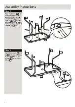 Preview for 4 page of Argos Sicily 2926106 Assembly Instructions