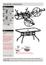 Preview for 5 page of Argos Sicily 2926106 Assembly Instructions