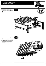 Предварительный просмотр 5 страницы Argos Single Metal Futon Assembly Instructions Manual