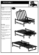 Предварительный просмотр 7 страницы Argos Single Metal Futon Assembly Instructions Manual