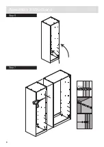 Предварительный просмотр 8 страницы Argos Single Robe 234046 Assembly Instructions Manual