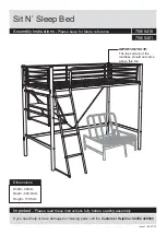 Предварительный просмотр 1 страницы Argos Sit N' Sleep Bed Assembly Instructions Manual