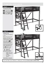 Предварительный просмотр 11 страницы Argos Sit N' Sleep Bed Assembly Instructions Manual