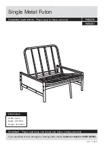 Предварительный просмотр 12 страницы Argos Sit N' Sleep Bed Assembly Instructions Manual