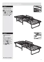 Предварительный просмотр 18 страницы Argos Sit N' Sleep Bed Assembly Instructions Manual