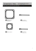 Предварительный просмотр 3 страницы Argos SKYE WOOD 476/7538 Assembly Instructions