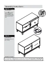 Предварительный просмотр 13 страницы Argos SKYE WOOD Assembly Lnstructions