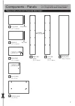 Предварительный просмотр 3 страницы Argos Slim Media Storage With Cupboard 143/9618 Assembly Instructions Manual