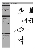 Предварительный просмотр 5 страницы Argos Slim Media Storage With Cupboard 143/9618 Assembly Instructions Manual