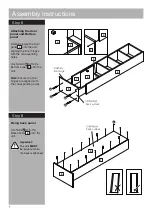 Предварительный просмотр 8 страницы Argos Slim Media Storage With Cupboard 143/9618 Assembly Instructions Manual