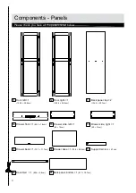 Предварительный просмотр 4 страницы Argos Sophia 2 Door Robe 459/9342 Assembly Instructions Manual