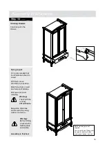 Предварительный просмотр 15 страницы Argos Sophia 2 Door Robe 459/9342 Assembly Instructions Manual