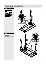 Предварительный просмотр 5 страницы Argos Sophia 457/7656 Assembly Instructions Manual