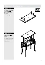 Предварительный просмотр 9 страницы Argos Sophia 457/7656 Assembly Instructions Manual