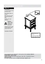 Предварительный просмотр 11 страницы Argos Sophia 499/5348 Assembly Instructions Manual