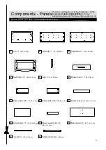 Предварительный просмотр 3 страницы Argos Sophia 5 Drawer Chest Assembly Instructions Manual