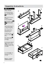 Предварительный просмотр 10 страницы Argos Sophia 5 Drawer Chest Assembly Instructions Manual