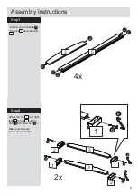 Предварительный просмотр 5 страницы Argos Stakka 475/9955 Assembly Instructions Manual