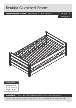 Argos Stakka 632/0973 Assembly Instructions Manual предпросмотр