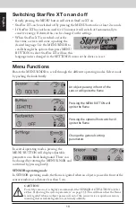 Preview for 14 page of Argos StarFire XT Operator'S Manual