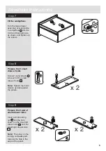 Предварительный просмотр 7 страницы Argos Stirling 330/0446 Assembly Instructions Manual