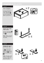 Предварительный просмотр 7 страницы Argos Stirling 345/8312 Assembly Instructions Manual