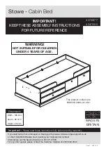 Argos Stowe 424/1085 Assembly Instructions Manual предпросмотр