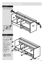 Предварительный просмотр 19 страницы Argos Stowe 424/1085 Assembly Instructions Manual