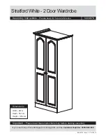 Предварительный просмотр 1 страницы Argos Stratford White Assembly Instructions Manual