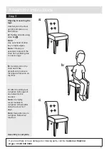 Preview for 5 page of Argos Stroud scroll back pair chair 549/5737 Assembly Instructions