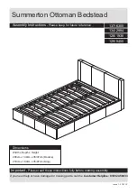 Argos Summerton 128/1938 Assembly Instructions Manual предпросмотр